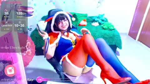 Snapshot of milkysakura chatting on December 14, 2024, 3:07 am Abby Lilia online show from December 14, 2024, 3:07 am