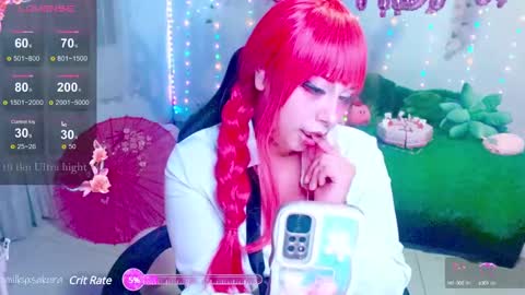 Snapshot of milkysakura chatting on February 10, 2025, 2:52 am Abby Lilia online show from February 10, 2025, 2:52 am