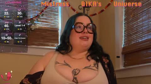 Snapshot of missbika chatting on March 1, 2025, 11:26 pm Miss Bika online show from March 1, 2025, 11:26 pm