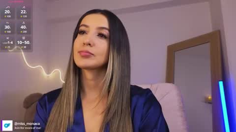 Snapshot of missmonaco chatting on June 3, 2026, 3:20 am Emma Rivera online show from June 3, 2026, 3:20 am