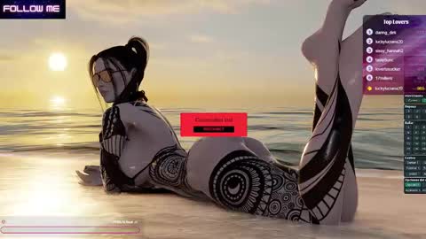 MissTenka online show from November 26, 2025, 7:15 pm