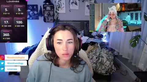 Snapshot of monstrumologist chatting on December 19, 2024, 3:29 am Lydia Mooney online show from December 19, 2024, 3:29 am