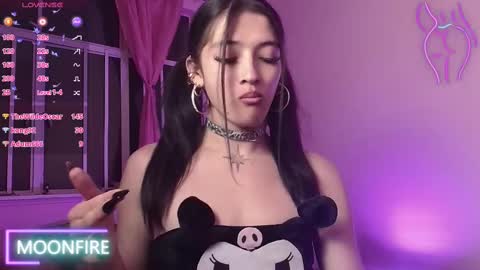 Snapshot of moonfiredance chatting on February 11, 2025, 5:47 am Nicky online show from February 11, 2025, 5:47 am