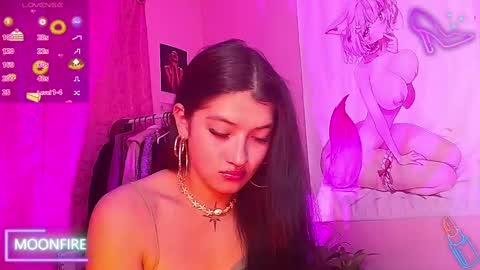 Snapshot of moonfiredance chatting on October 4, 2025, 8:12 am Nicky online show from October 4, 2025, 8:12 am