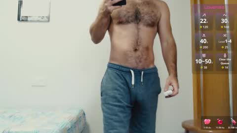 Snapshot of myhairymacho chatting on October 24, 2025, 8:00 am Juan OF myhairymacho online show from October 24, 2025, 8:00 am