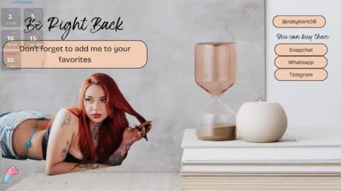 Sofia  IG Natykors08 online show from February 19, 2026, 9:11 pm