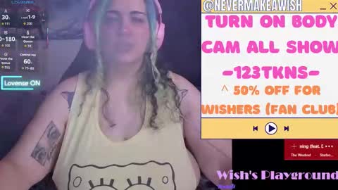 Wishs Playground online show from February 26, 2026, 6:29 pm