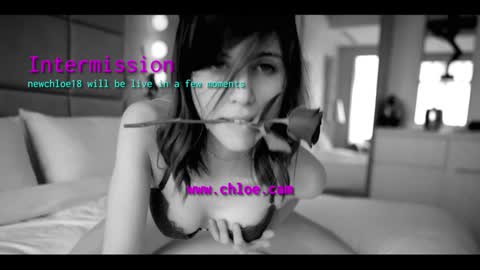 Snapshot of newchloe18 chatting on October 31, 2025, 11:55 am newchloe18 online show from October 31, 2025, 11:55 am