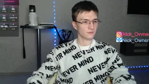 Snapshot of nick_owner chatting on March 10, 2025, 8:23 pm Nick online show from March 10, 2025, 8:23 pm