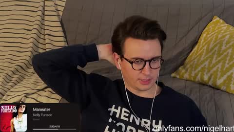 Snapshot of nigelhart chatting on January 7, 2025, 12:34 am Nigel Hart online show from January 7, 2025, 12:34 am