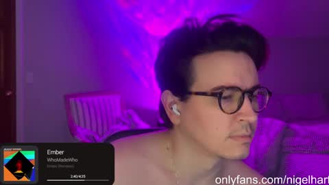 Snapshot of nigelhart chatting on January 23, 2025, 11:58 pm Nigel Hart online show from January 23, 2025, 11:58 pm