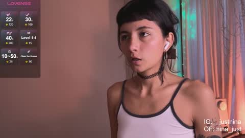 Snapshot of nina_just chatting on December 3, 2024, 9:56 pm Nina. online show from December 3, 2024, 9:56 pm