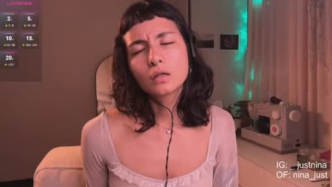 Snapshot of nina_just chatting on February 22, 2025, 1:11 am Nina. online show from February 22, 2025, 1:11 am