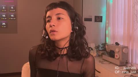 Snapshot of nina_just chatting on February 23, 2025, 9:26 pm Nina. online show from February 23, 2025, 9:26 pm