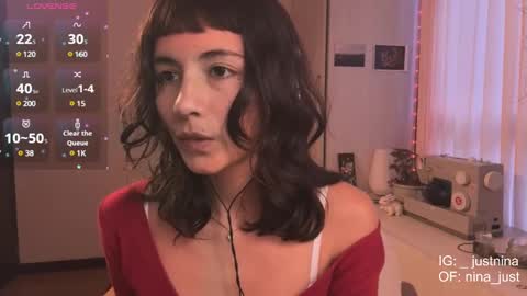 Snapshot of nina_just chatting on March 10, 2025, 9:18 pm Nina. online show from March 10, 2025, 9:18 pm