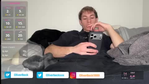 Oliver Beck online show from February 17, 2026, 8:04 pm