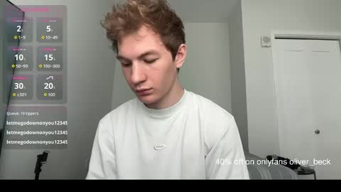 Oliver Beck online show from May 11, 2026, 6:27 pm