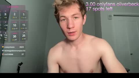 Oliver Beck online show from May 25, 2026, 8:37 pm
