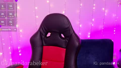 Snapshot of pandorabeker chatting on February 9, 2025, 4:40 pm online show from February 9, 2025, 4:40 pm