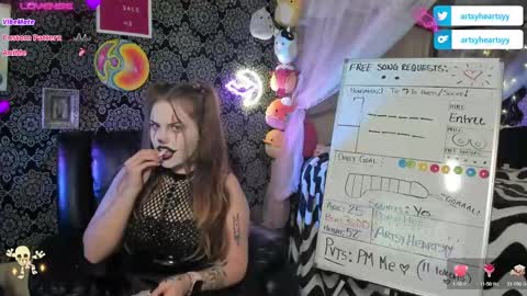 ArtsyHeartsyy online show from December 21, 2024, 2:41 am