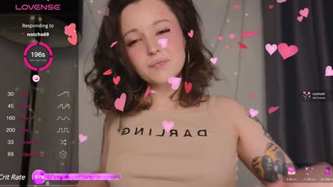 Snapshot of peachvibes chatting on January 9, 2025, 5:34 am Lili online show from January 9, 2025, 5:34 am