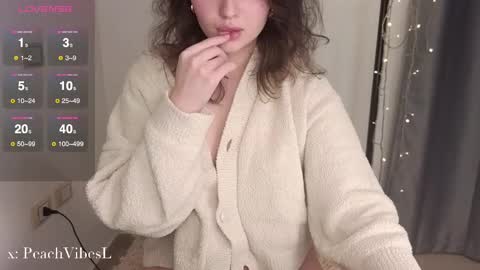 Snapshot of peachvibes chatting on March 12, 2025, 4:02 pm Lili online show from March 12, 2025, 4:02 pm