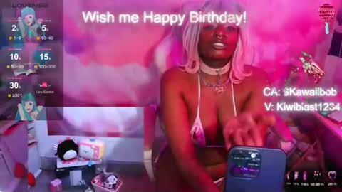 Snapshot of pixiebob25 chatting on February 15, 2025, 8:00 am Thekawaiidomme online show from February 15, 2025, 8:00 am