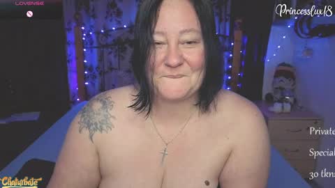 Snapshot of princesslux18 chatting on March 30, 2026, 8:10 pm Lux Alot Luxi online show from March 30, 2026, 8:10 pm