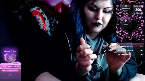 Snapshot of psychobitch69 chatting on February 12, 2026, 11:55 pm OlivePsy online show from February 12, 2026, 11:55 pm