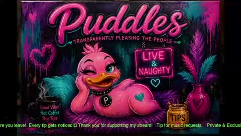 Puddles online show from July 25, 2026, 11:57 pm