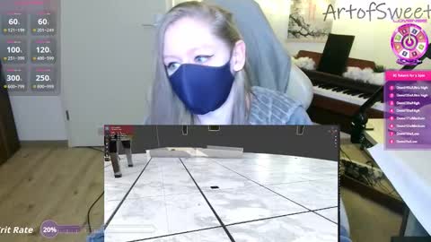 realartofslut online show from January 18, 2026, 8:01 pm