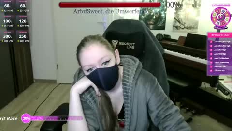 realartofslut online show from April 25, 2026, 6:27 pm