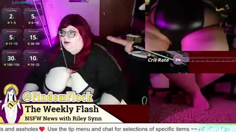 RileySynn online show from July 11, 2026, 2:20 pm