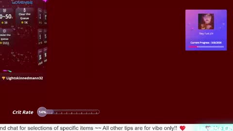 RileySynn online show from July 26, 2026, 1:25 am