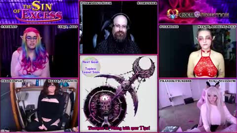 Roll For Seduction online show from November 5, 2025, 12:43 am