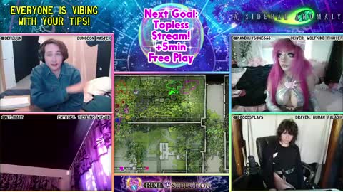 Roll For Seduction online show from March 24, 2026, 11:32 pm