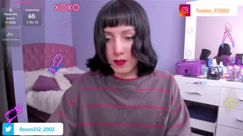 Snapshot of room312_ chatting on January 2, 2025, 4:13 pm Twelve 3 Inst Twelve 312002 Twitter Room312 2002 online show from January 2, 2025, 4:13 pm