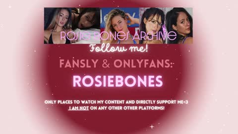 Rosie Bones online show from December 5, 2025, 12:08 am