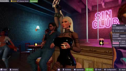 Roxana online show from November 3, 2025, 9:38 pm