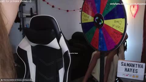 Snapshot of samanthahayesxoxo chatting on February 18, 2025, 5:20 am The Real Samantha Hayes haha online show from February 18, 2025, 5:20 am