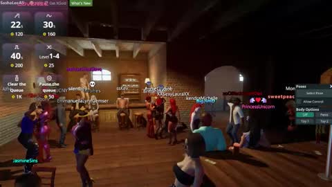 Snapshot of sashaleeali chatting on November 5, 2025, 5:18 am SashaLA online show from November 5, 2025, 5:18 am