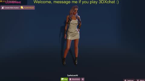 Snapshot of sashaleeali chatting on November 10, 2025, 1:43 pm SashaLA online show from November 10, 2025, 1:43 pm