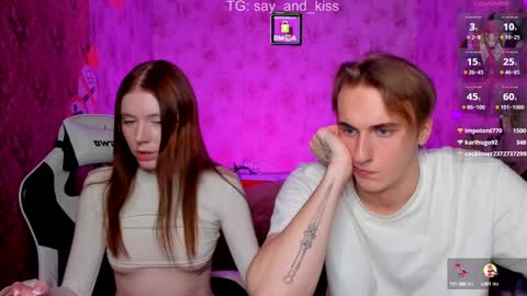 Snapshot of say_and_kiss chatting on January 14, 2025, 12:22 am Say and kiss online show from January 14, 2025, 12:22 am