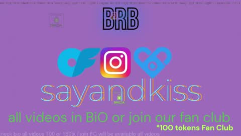 Say and kiss online show from April 28, 2026, 4:34 pm
