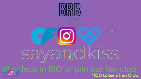 Say and kiss online show from May 3, 2026, 2:12 pm