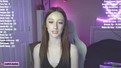 Snapshot of scarlettmaee chatting on March 14, 2026, 3:12 am scarlettmae online show from March 14, 2026, 3:12 am