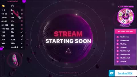 SeraLeeXXX online show from March 3, 2026, 6:25 pm