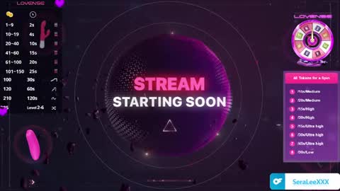 SeraLeeXXX online show from March 13, 2026, 3:40 pm