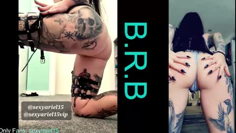 Snapshot of sexyariel15 chatting on September 23, 2025, 1:36 pm SexyAriel15 online show from September 23, 2025, 1:36 pm