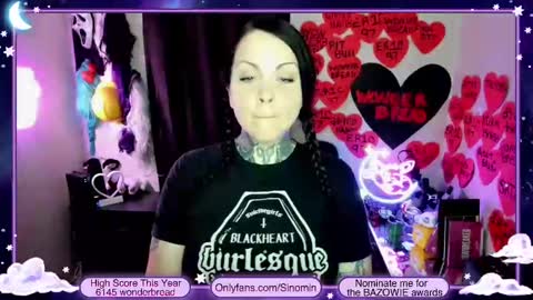 Sinomin online show from February 25, 2025, 1:30 am